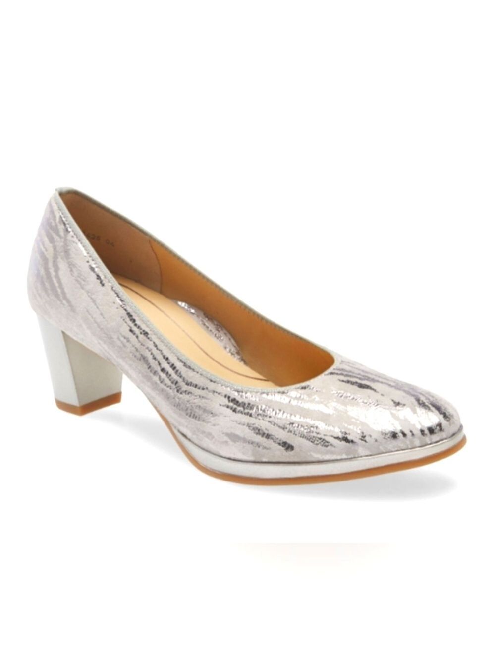 Ara Ophelia Print Pumps in Beige Sasso Suede Size UK 4 - US 6.5 EUC